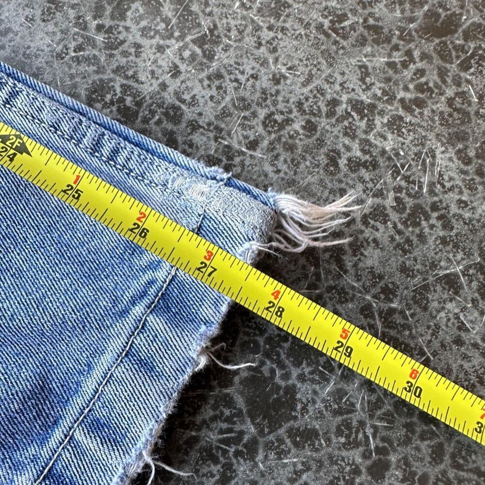Y2K 2000s Jnco Style Dragon No Boundaries Tribal baggy Skate Jeans Pants 32x30 - Picture 5 of 8